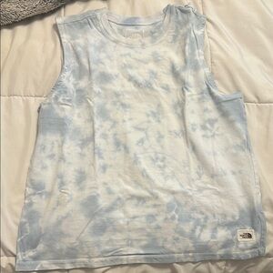 The North Face Blue Tie-Dye Tank Top